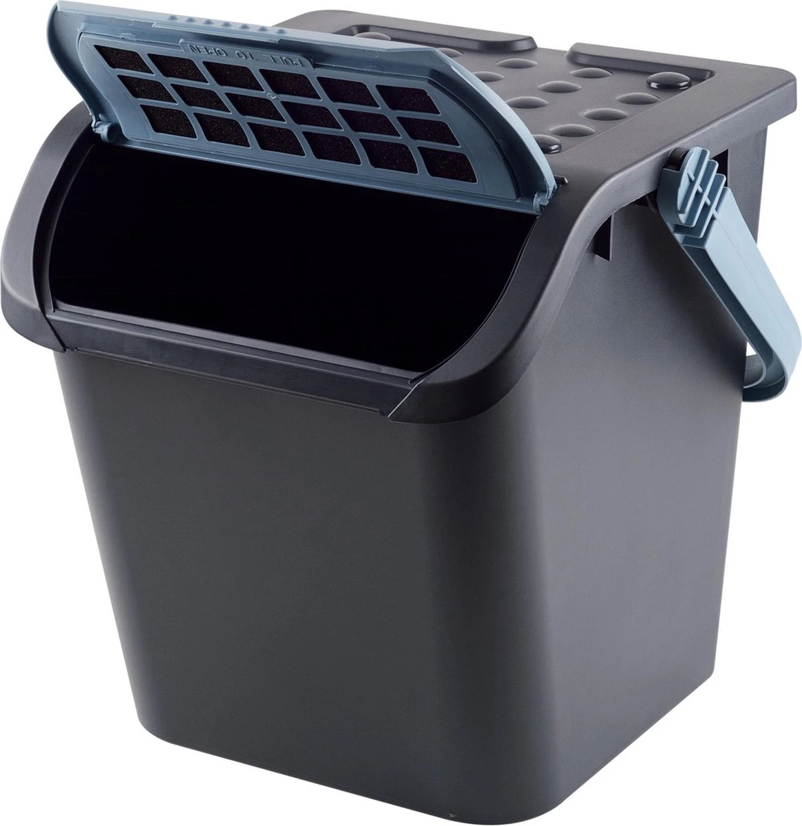 Maxi Luieremmer - 28 Liter - Incontinentie Materiaal Emmer - Blauw 2 Maxi Luieremmer - 28 Liter - Incontinentie Materiaal Emmer - Blauw - Afbeelding 2