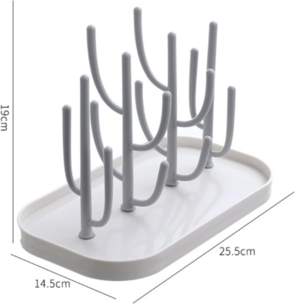 Merkloos Baby Flessen Droogrek - Afdruiprek Met Lekbak - Afwasrek - Baby Flesjes Droogrek - Flessenrek - Kraamcadeau - Baby Cadeau - Blauw 6 Merkloos Baby Flessen Droogrek - Afdruiprek Met Lekbak - Afwasrek - Baby Flesjes Droogrek - Flessenrek - Kraamcadeau - Baby Cadeau - Blauw - Afbeelding 6