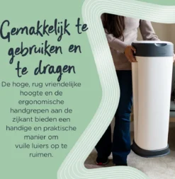 Tommee Tippee Twist & Click XL-luieremmer - Voor Maximaal 60 Luiers - Milieuvriendelijker Systeem - 1 Navulcassette - Duurzaam Geproduceerde Antibacteriële GREENFILM 15 Tommee Tippee Twist & Click XL-luieremmer - Voor Maximaal 60 Luiers - Milieuvriendelijker Systeem - 1 Navulcassette - Duurzaam Geproduceerde Antibacteriële GREENFILM -Babyproducten Winkel 1170x1200 1