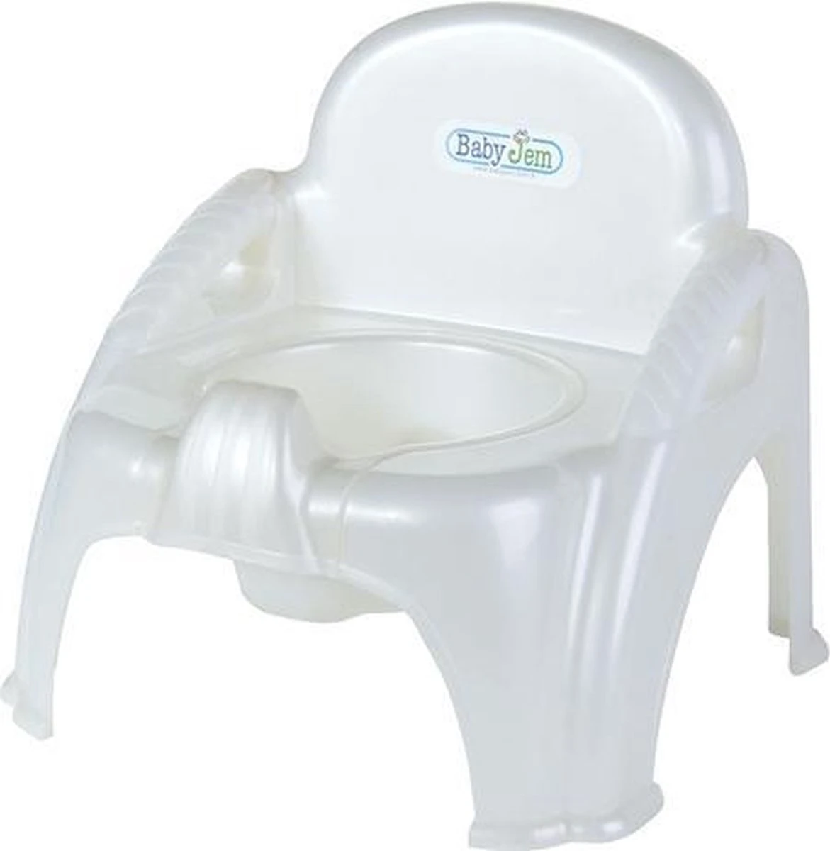 Babyjem Baby Plaspotje - Wit 1 Babyjem Baby Plaspotje - Wit