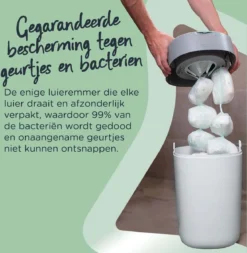 Tommee Tippee Twist & Click Milieuvriendelijke Luieremmer Navulling - Duurzaam Geproduceerde Greenfilm - 12 Stuks -Babyproducten Winkel 1172x1200
