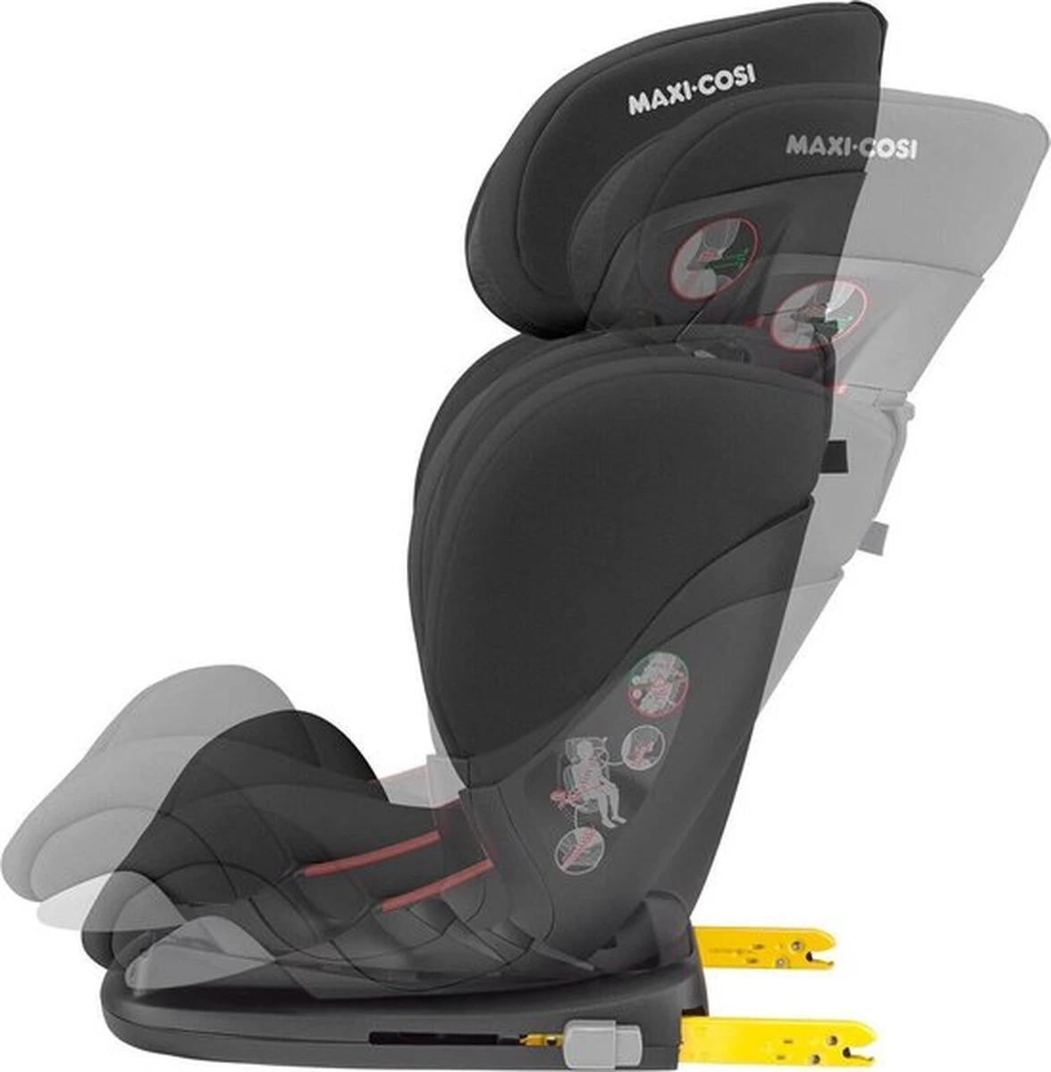 Maxi-Cosi Rodifix AirProtect® Autostoeltje - Authentic Black 14 Maxi-Cosi Rodifix AirProtect® Autostoeltje - Authentic Black - Afbeelding 14