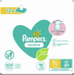 Pampers® Pampers - Sensitive - Billendoekjes - 1248 Doekjes - 24 X 52 18 Pampers® Pampers - Sensitive - Billendoekjes - 1248 Doekjes - 24 X 52 -Babyproducten Winkel 1177x1200