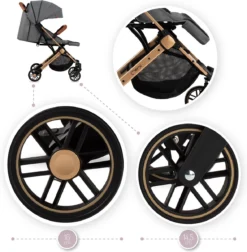 MoMi Wandelwagen - Compacte Lichtgewicht Buggy - Estelle - Gray-Gold (geschikt Van 6mnd - 15kg) 34 MoMi Wandelwagen - Compacte Lichtgewicht Buggy - Estelle - Gray-Gold (geschikt Van 6mnd - 15kg) -Babyproducten Winkel 1178x1200 5