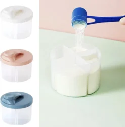 Without Lemon - Baby Melkpoeder Doseer Box - Voeding Bewaardoos - Schenkdop - 4 Compartimenten - Roze -Babyproducten Winkel 1182x1200 9