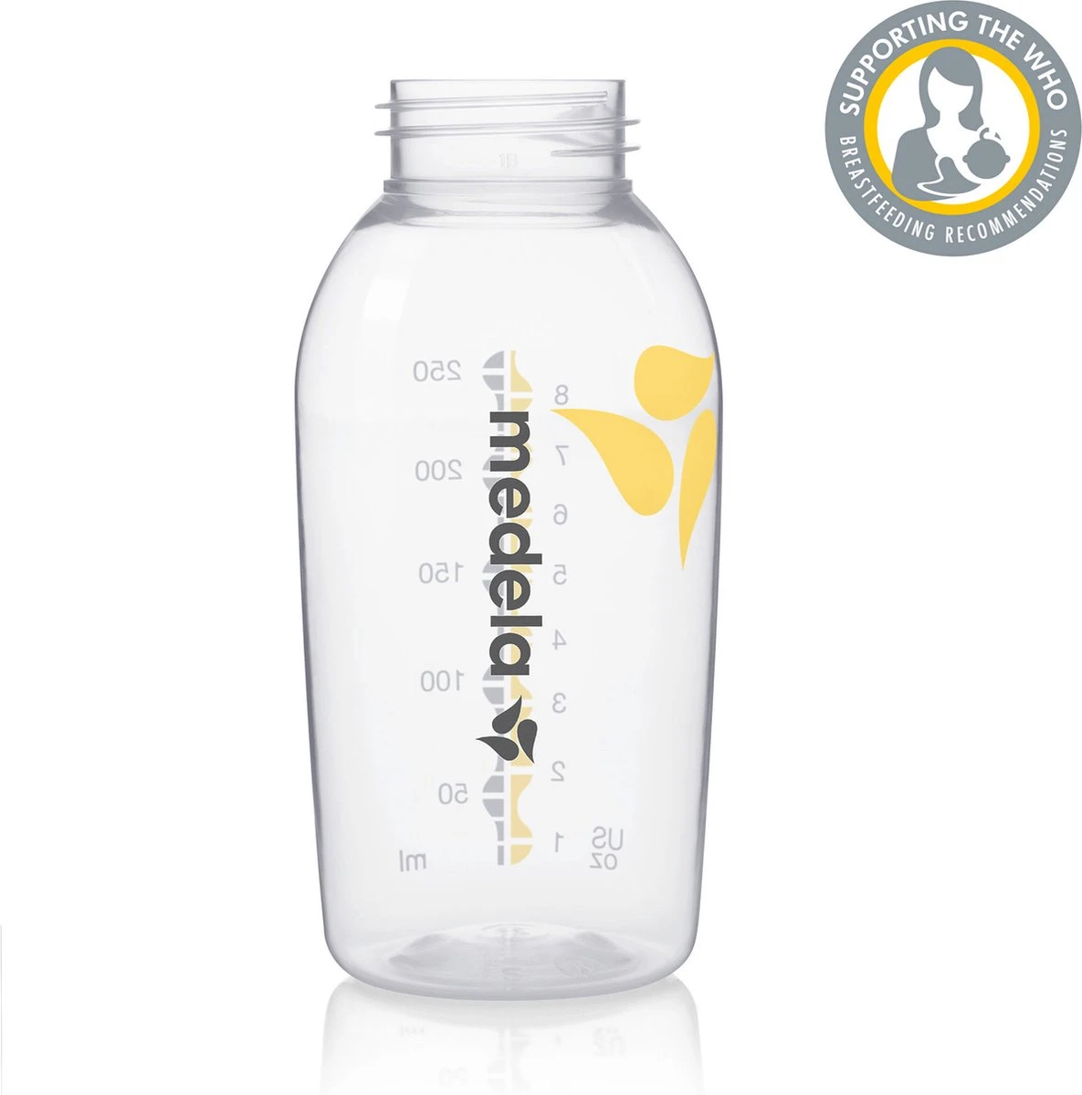 Medela Moedermelkflesje Afkolven Bewaren Invriezen Voeden Medela Fles - 250 Ml - 2 Stuks 2 Medela Moedermelkflesje Afkolven Bewaren Invriezen Voeden Medela Fles - 250 Ml - 2 Stuks - Afbeelding 2