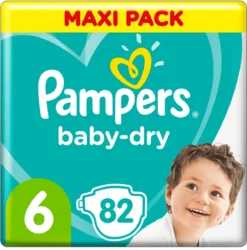 Pampers® Pampers - Baby Dry - Maat 6 - Mega Pack - 82 Luiers -Babyproducten Winkel 1186x1200