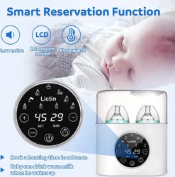 Merkloos Lictin Flessensterilisator En Flessenwarmer -Babyproducten Winkel 1187x1200 10