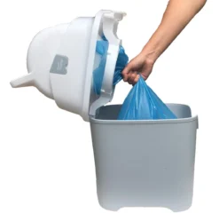 DiaperChamp ONE - Soft Silver - Standaard Luieremmer -Babyproducten Winkel 1189x1200 2