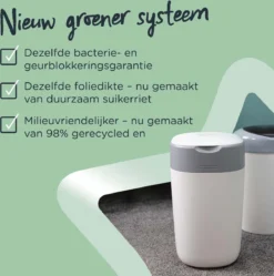 Tommee Tippee Milieuvriendelijke Twist & Click Luieremmer - Met 6 Navulcassettes - Wit 18 Tommee Tippee Milieuvriendelijke Twist & Click Luieremmer - Met 6 Navulcassettes - Wit -Babyproducten Winkel 1190x1200 13