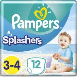 Pampers® Pampers Splashers 12 Wegwerpbare Zwemluiers - Maat 3-4 18 Pampers® Pampers Splashers 12 Wegwerpbare Zwemluiers - Maat 3-4 -Babyproducten Winkel 1191x1200