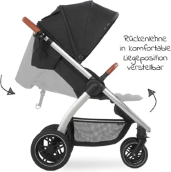 Hauck UpTown Buggy - Met één Hand Opvouwbaar - Zwart -Babyproducten Winkel 1192x1200 15