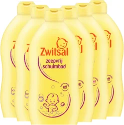 Zwitsal - Zeepvrij Schuimbad - 6 X 700 Ml - Voordeelverpakking