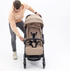 Hamilton By Yoop X1 Plus Kinderwagen - Buggy Met Monteerbare Wieg - Premium Stroller Met One Hand Folding Technologie - Nieuw, Hoger, Uitgebreider 2023 Model - Kaki - Licht, Verstelbaar, Wendbaar En Geschikt Van 0 Maanden Tot 4 Jaar -Babyproducten Winkel 1194x1200 14