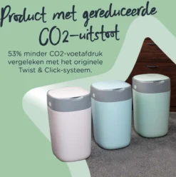 Tommee Tippee Milieuvriendelijke Twist & Click Luieremmer - Met 6 Navulcassettes - Wit 17 Tommee Tippee Milieuvriendelijke Twist & Click Luieremmer - Met 6 Navulcassettes - Wit -Babyproducten Winkel 1194x1200 7
