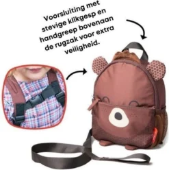 Kindertuigje Met Looplijn - Rugzak Voor Peuter & Kleuter - Tuigje Kind - Rugzaktuigje - Beer -Babyproducten Winkel 1195x1200 16