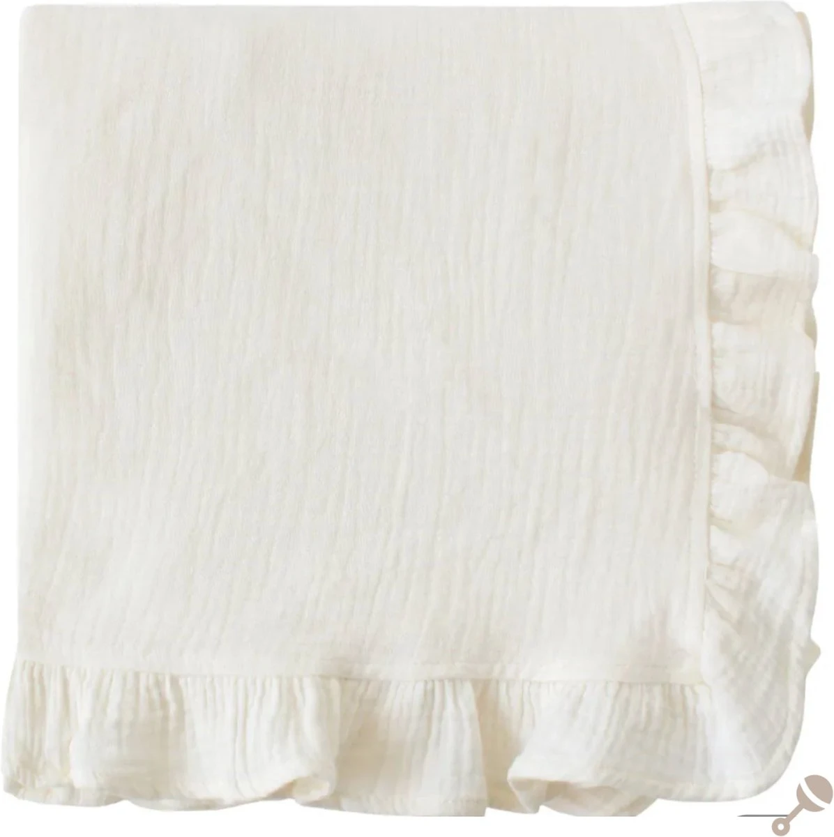 Hydrofiele Doeken - Hydrofiele Doek 2 Laags - Gebroken Wit - Ruffle - Off White - 120x120cm - Katoen En Bamboe - Hydrofiele Doek Ruffle - Swaddle - Hydrofiele Doeken Ruffle - Hydrofiele Doek Ruffle XL - Emmailloter - Kraamcadeau 1 Hydrofiele Doeken - Hydrofiele Doek 2 Laags - Gebroken Wit - Ruffle - Off White - 120x120cm - Katoen En Bamboe - Hydrofiele Doek Ruffle - Swaddle - Hydrofiele Doeken Ruffle - Hydrofiele Doek Ruffle XL - Emmailloter - Kraamcadeau