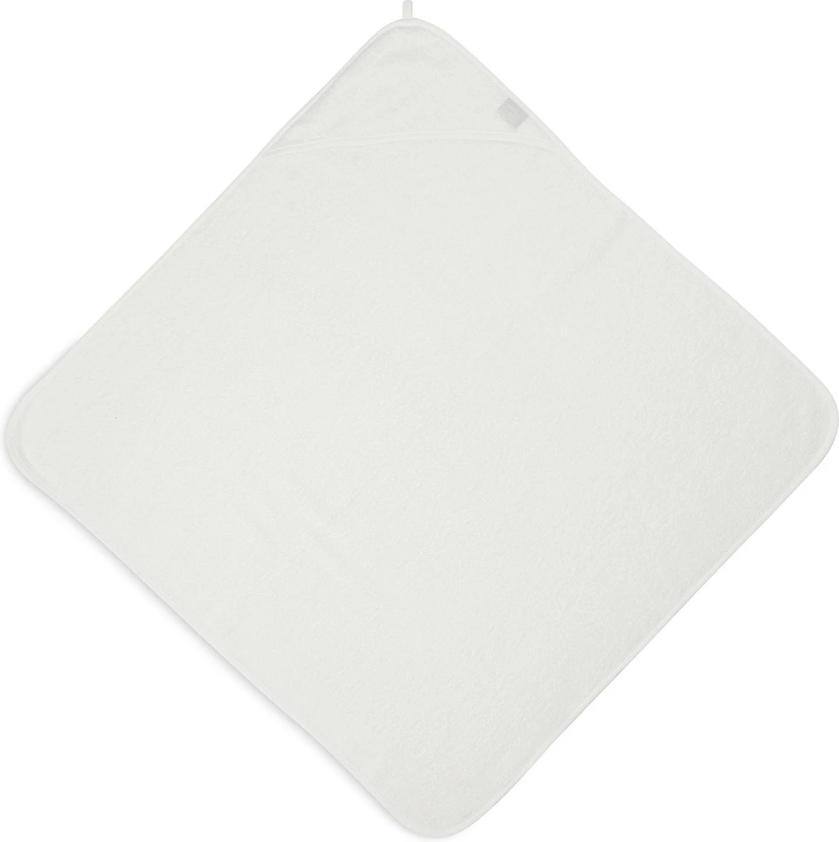 Jollein Badcape Badstof 75x75cm - Ivory 2 Jollein Badcape Badstof 75x75cm - Ivory - Afbeelding 2