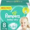 Pampers® Pampers Baby Dry Maat 8 - 84 Luiers