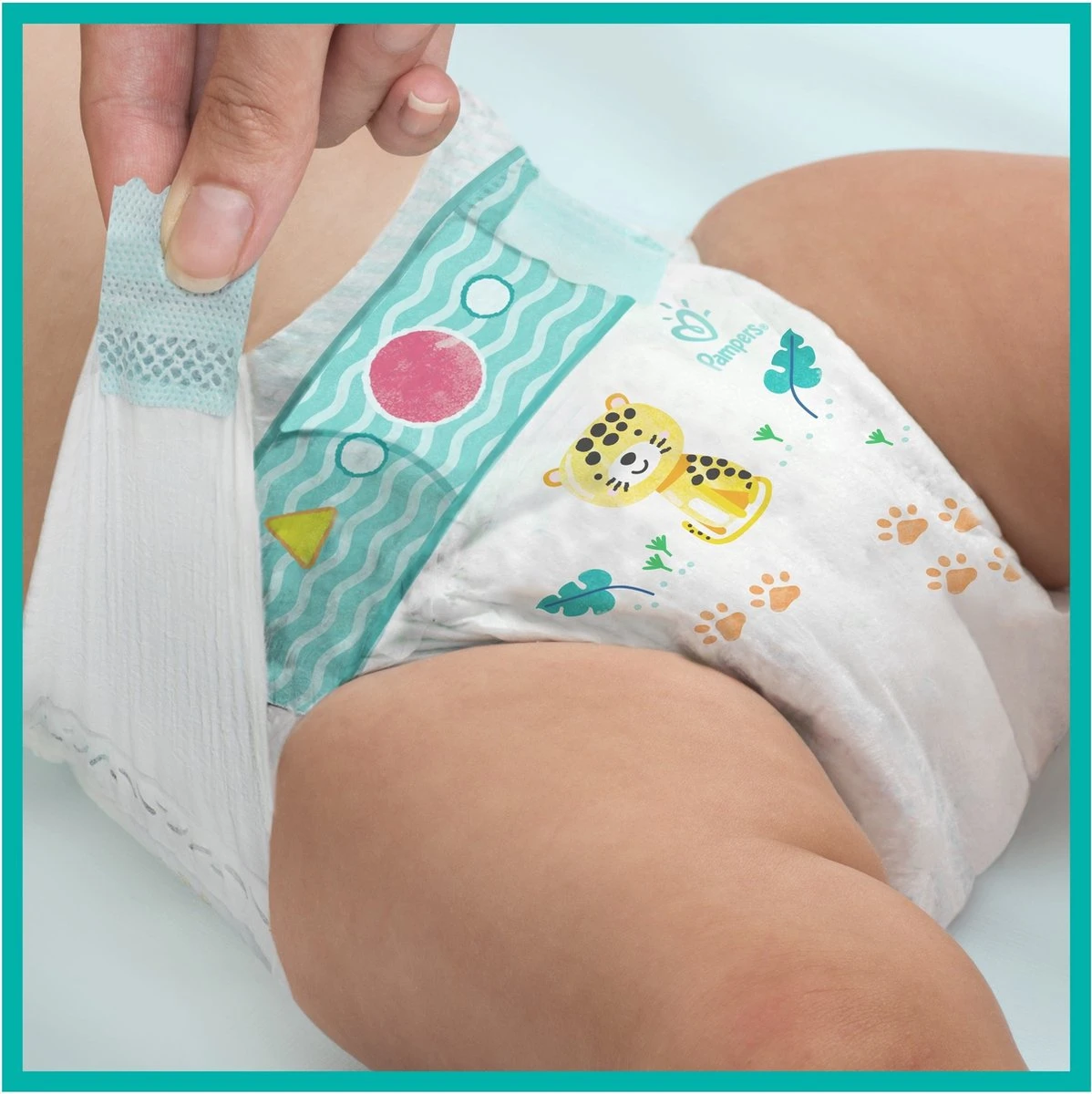 Pampers® Pampers - Baby Dry - Maat 8 - Mega Pack - 58 Luiers 6 Pampers® Pampers - Baby Dry - Maat 8 - Mega Pack - 58 Luiers - Afbeelding 6