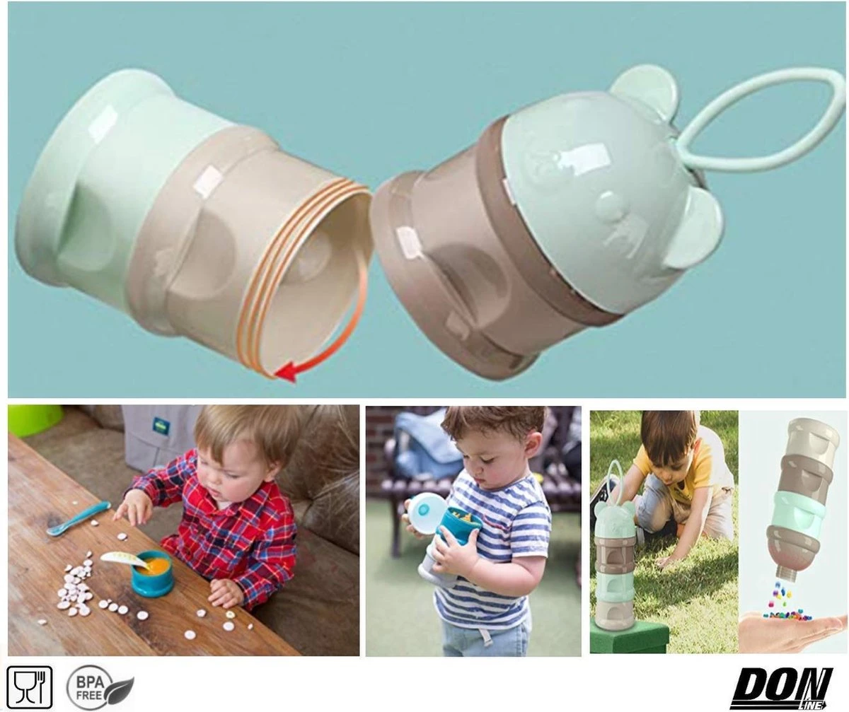 Merkloos Roze Beer - Melkpoeder Doseerdoosje - Baby Melkpoedertoren - Poedertoren - Melkpoeder Toren - Babypoeder Bewaarbakje - Reisbox - Melkpoeder Dispenser - Melkpoeder Toren Baby - Baby Milk Powder Tower - Milk Powder Dispenser – PBA Vrij 4 Merkloos Roze Beer - Melkpoeder Doseerdoosje - Baby Melkpoedertoren - Poedertoren - Melkpoeder Toren - Babypoeder Bewaarbakje - Reisbox - Melkpoeder Dispenser - Melkpoeder Toren Baby - Baby Milk Powder Tower - Milk Powder Dispenser – PBA Vrij - Afbeelding 4