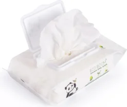 ECOBOOM Bamboo Eco Billendoekjes 9 Pakken (540stks) - 99,5 % Water - Bambo Luierdoekjes - Eco Huiddoekjes - 100 % Afbreekbaar - Bamboe Gezichtdoekjes