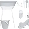 LUMA Babycare Bad- En Verzorgingsset - Light Grey
