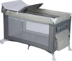 Bebeconfort Full Dreams Campingbedje - Warm Grey