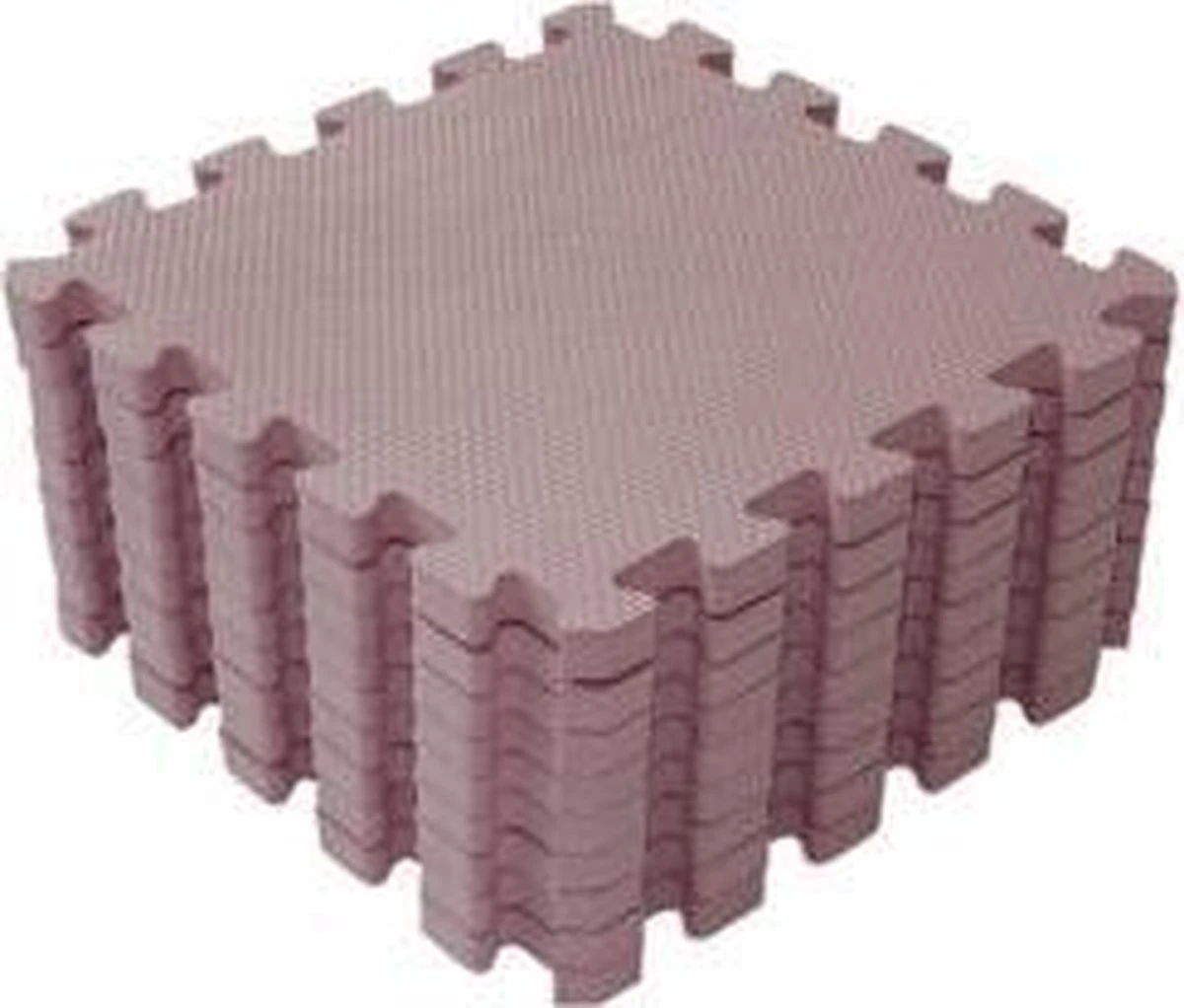 BabyDan Speelmat Vierkant Tegels 90 X 90 Roze 2 BabyDan Speelmat Vierkant Tegels 90 X 90 Roze - Afbeelding 2