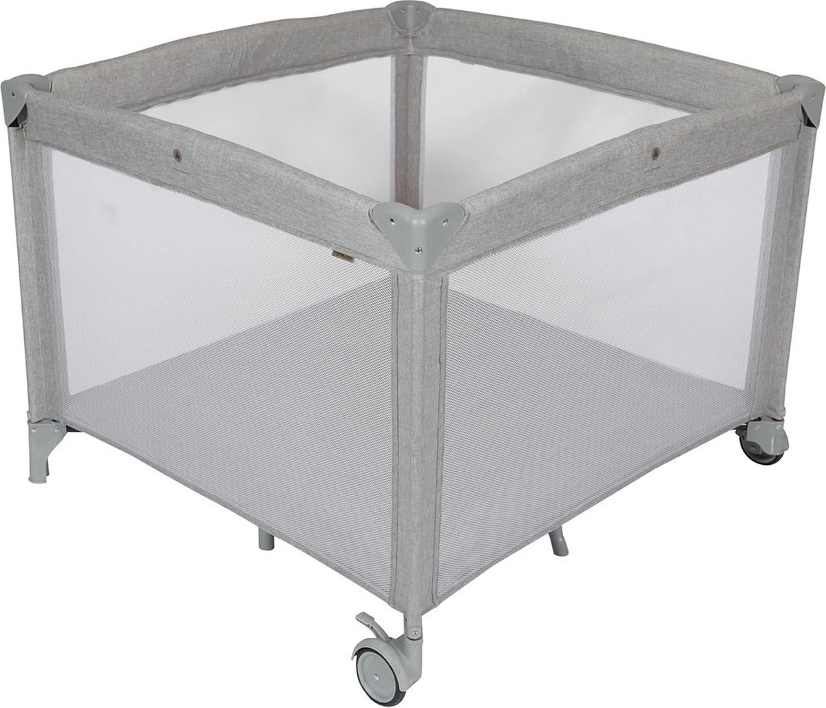 Topmark Reisbed/Box Parker - 100x100 Cm. - Grey 2 Topmark Reisbed/Box Parker - 100x100 Cm. - Grey - Afbeelding 2