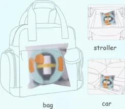 Merkloos Reispotje - Potje Peuter - Draagbaar Potje - Meeneem Potje Peuter - Potje Onderweg - Potje Baby -Babyproducten Winkel 1200x1048