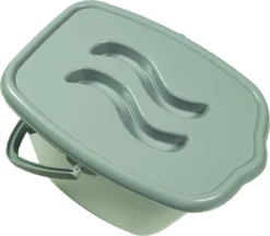 MamaLoes Stone Green Badset Incl. Graphite Badstandaard -Babyproducten Winkel 1200x1048 4