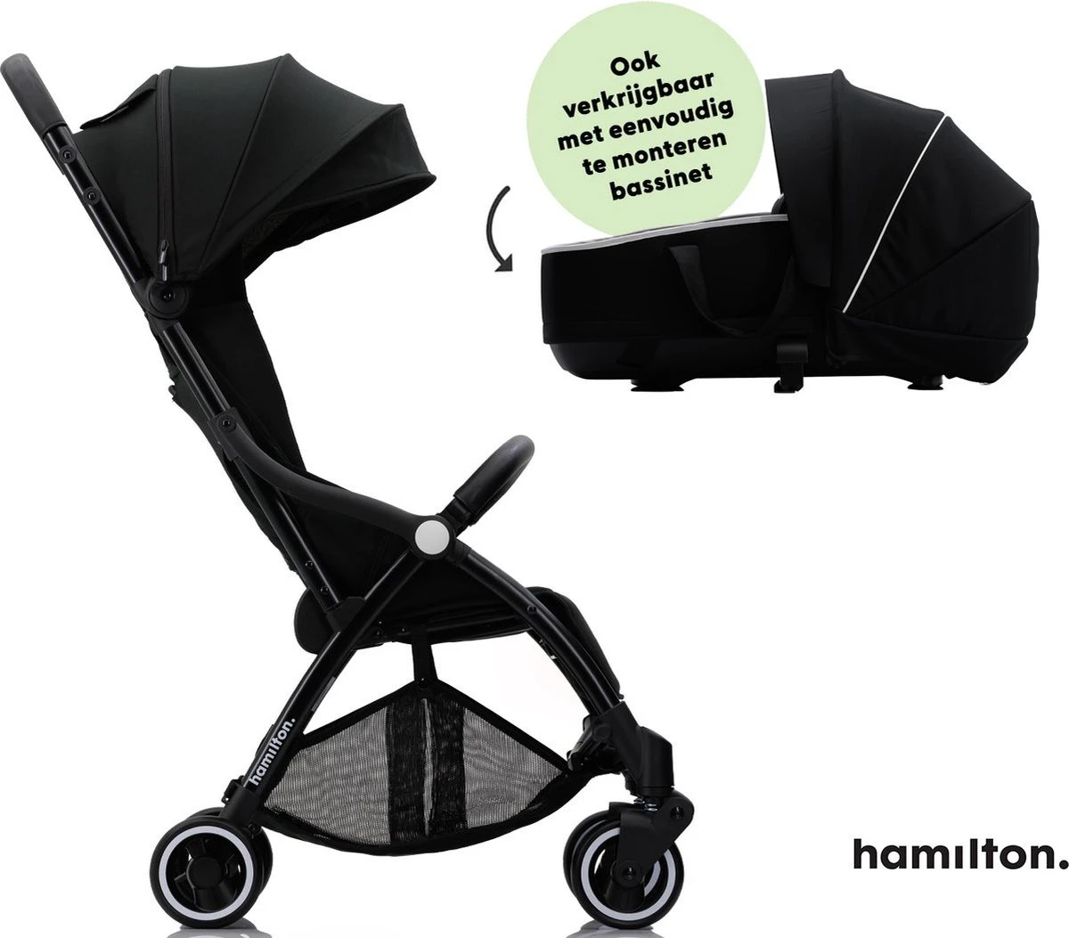 Hamilton By Yoop X1 Plus Buggy – Nieuw, Hoger, Uitgebreider 2023 Model – Premium Stroller Met One Hand Folding Technologie – Zwart – Lichte, Verstelbare En Wendbare Kinderwagen Met Vele Gemakken 5 Hamilton By Yoop X1 Plus Buggy – Nieuw, Hoger, Uitgebreider 2023 Model – Premium Stroller Met One Hand Folding Technologie – Zwart – Lichte, Verstelbare En Wendbare Kinderwagen Met Vele Gemakken - Afbeelding 5