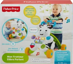 Fisher Price Fisher-Price Loop Met Mij Zebra - Franstalige Editie 21 Fisher Price Fisher-Price Loop Met Mij Zebra - Franstalige Editie -Babyproducten Winkel 1200x1054 1
