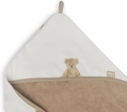 Jollein Badcape 75x75cm Teddy Bear - GOTS 23 Jollein Badcape 75x75cm Teddy Bear - GOTS -Babyproducten Winkel 1200x1064