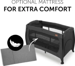 Hauck Play N Relax Center Campingbedje - Zwart 25 Hauck Play N Relax Center Campingbedje - Zwart -Babyproducten Winkel 1200x1064 3