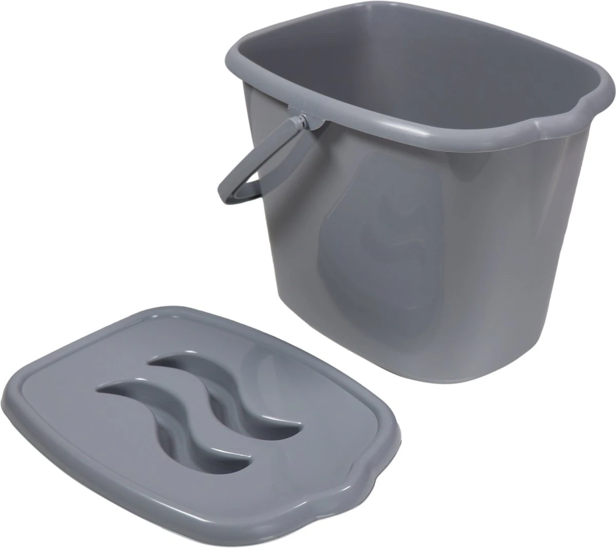 MamaLoes Grijs Badset Incl. Graphite Badstandaard 4 MamaLoes Grijs Badset Incl. Graphite Badstandaard - Afbeelding 4