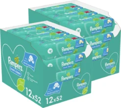 Pampers® Pampers - Fresh Clean - Billendoekjes - 1248 Doekjes - 24 X 52 -Babyproducten Winkel 1200x1071