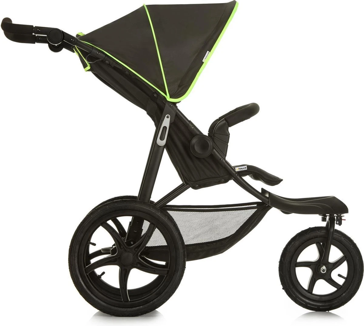 Hauck Runner Kinderwagen - Zwart/Neon Geel 12 Hauck Runner Kinderwagen - Zwart/Neon Geel - Afbeelding 12