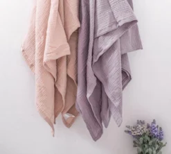 Hydrofiele Doek XL 120x120cm Lila - Luxueuze Kwaliteit - 100% Zacht Katoen - Hydrofiele Luiers - Swaddle - Inbakerdoek - Wikkeldeken- Omslagdoek Baby - Bad -Babyproducten Winkel 1200x1080 8