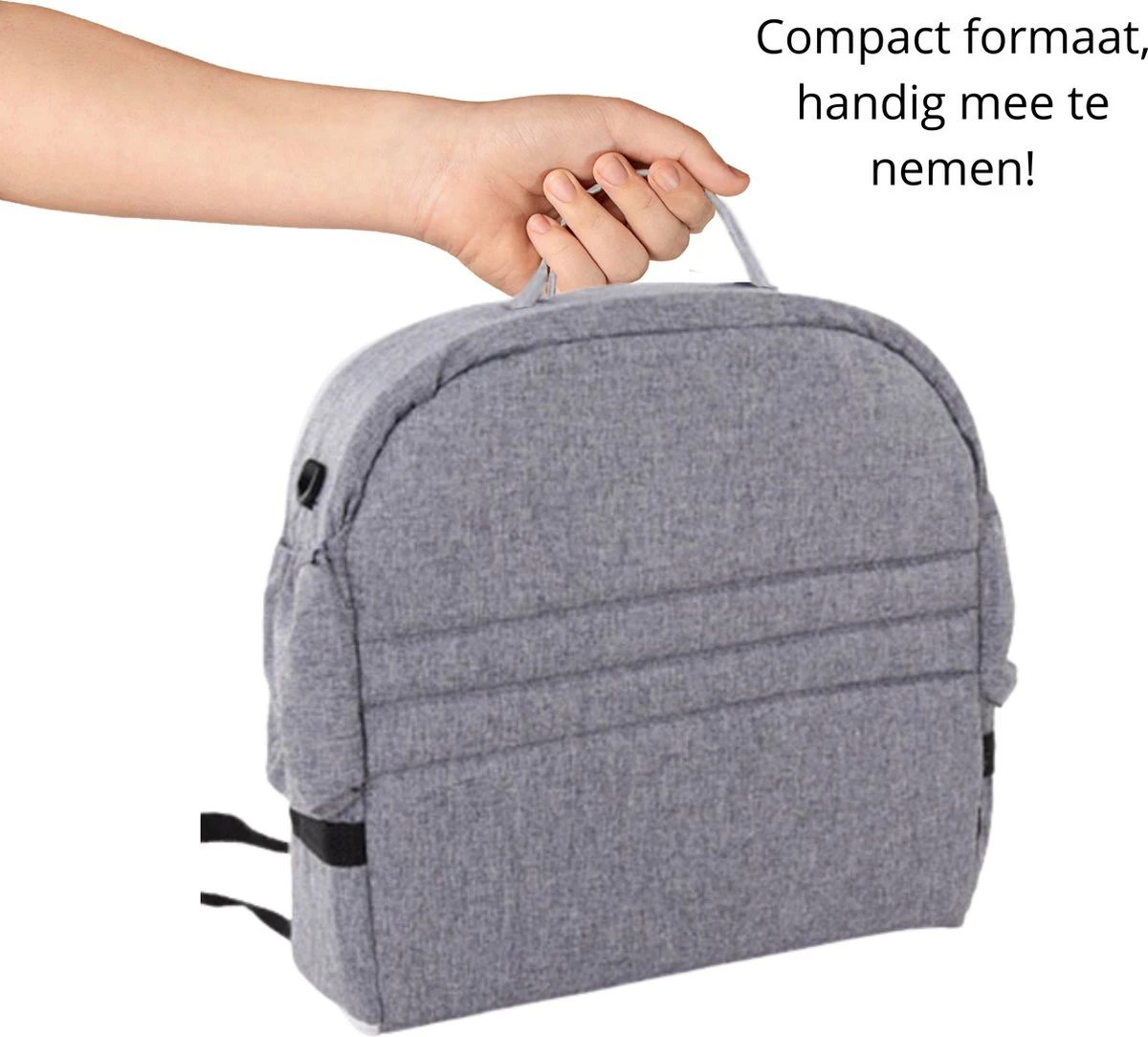 Campingbedje - Camping Bed - Compact Camping Bedje - Baby Nestje - Inclusief Klamboe - Baby Tentje - Grijs - Luxe Campingbedje 4 Campingbedje - Camping Bed - Compact Camping Bedje - Baby Nestje - Inclusief Klamboe - Baby Tentje - Grijs - Luxe Campingbedje - Afbeelding 4