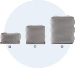 Vliegtuigbedje - Reiskussen - Voetensteun - Multifunctioneel Opblaasbaar Kussen Voor In Het Vliegtuig - Auto - Trein -Babyproducten Winkel 1200x1090 5