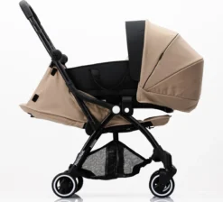 Hamilton By Yoop X1 Plus Kinderwagen - Buggy Met Monteerbare Wieg - Premium Stroller Met One Hand Folding Technologie - Nieuw, Hoger, Uitgebreider 2023 Model - Kaki - Licht, Verstelbaar, Wendbaar En Geschikt Van 0 Maanden Tot 4 Jaar -Babyproducten Winkel 1200x1090 8