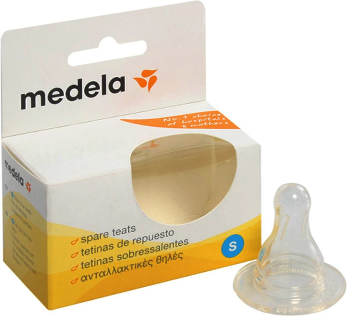 Medela Losse Spenen Slow Flow - Speen Past Onder Ringdeksel Van Medela - Medela Speen - 2 Stuks - Maat S 5 Medela Losse Spenen Slow Flow - Speen Past Onder Ringdeksel Van Medela - Medela Speen - 2 Stuks - Maat S - Afbeelding 5