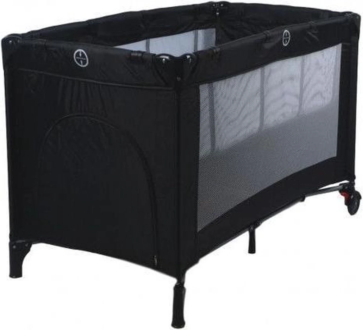 Ding Deluxe Black Campingbedje Incl. Bodemverhoger 18 Ding Deluxe Black Campingbedje Incl. Bodemverhoger - Afbeelding 18