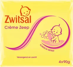 Zwitsal Creme Zeep 4x90GR