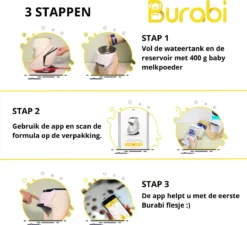 BURABI Automatische Baby Fles Maker | Fles Voeding Apparaat | Baby Senseo | Met App | Baby Verzorging | Baby Melk | Fles Bereiding | Babymelk | Baby Voeding 24 BURABI Automatische Baby Fles Maker | Fles Voeding Apparaat | Baby Senseo | Met App | Baby Verzorging | Baby Melk | Fles Bereiding | Babymelk | Baby Voeding -Babyproducten Winkel 1200x1095 10
