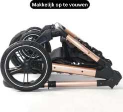 Merkloos BrightWise Luxe Kinderwagen 3 In 1 Van Voldoet Aan Alle Europese Veiligheidscertificaten - Wandelwagen - Kinderwagen 3-in-1 Incl Autostoel - Kinderwagen Maxi Cosi – Buggy 3 In 1 - Newborn - Zwart -Babyproducten Winkel 1200x1095 5