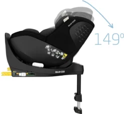 Maxi-Cosi Mica Pro Eco I-Size Autostoeltje - 360° Draaibaar - Gerecyclede Stoffen - Authentic Black - Vanaf De Geboorte Tot Ca. 4 Jaar 22 Maxi-Cosi Mica Pro Eco I-Size Autostoeltje - 360° Draaibaar - Gerecyclede Stoffen - Authentic Black - Vanaf De Geboorte Tot Ca. 4 Jaar -Babyproducten Winkel 1200x1099 9