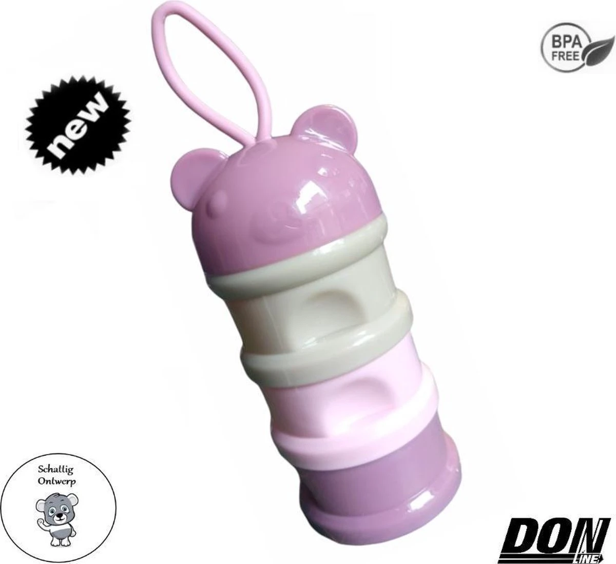 Merkloos Roze Beer - Melkpoeder Doseerdoosje - Baby Melkpoedertoren - Poedertoren - Melkpoeder Toren - Babypoeder Bewaarbakje - Reisbox - Melkpoeder Dispenser - Melkpoeder Toren Baby - Baby Milk Powder Tower - Milk Powder Dispenser – PBA Vrij 1 Merkloos Roze Beer - Melkpoeder Doseerdoosje - Baby Melkpoedertoren - Poedertoren - Melkpoeder Toren - Babypoeder Bewaarbakje - Reisbox - Melkpoeder Dispenser - Melkpoeder Toren Baby - Baby Milk Powder Tower - Milk Powder Dispenser – PBA Vrij